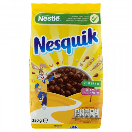 Nestlé Nesquik Płatki śniadaniowe 250 g