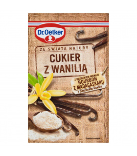 Dr. Oetker Ze świata natury Cukier z wanilią 12 g