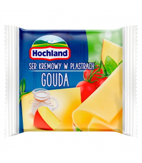 Hochland Ser kremowy Gouda w plastrach 130 g