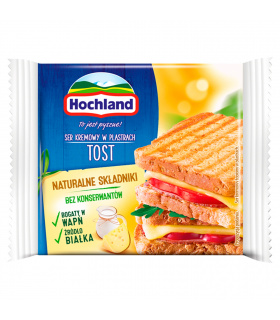 Hochland Ser kremowy w plastrach Tost 130 g