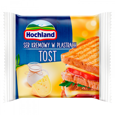 Hochland Ser kremowy w plastrach Tost 130 g