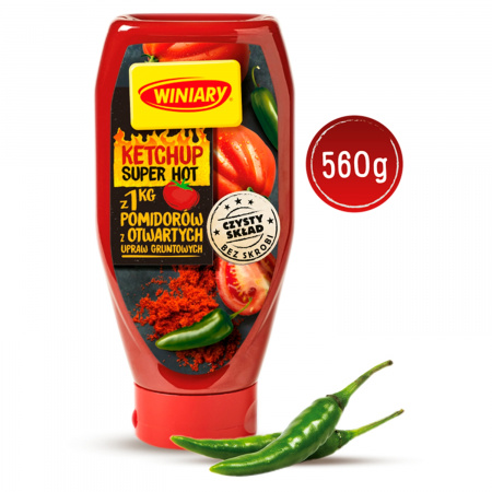 Winiary Ketchup Super Hot 560 g