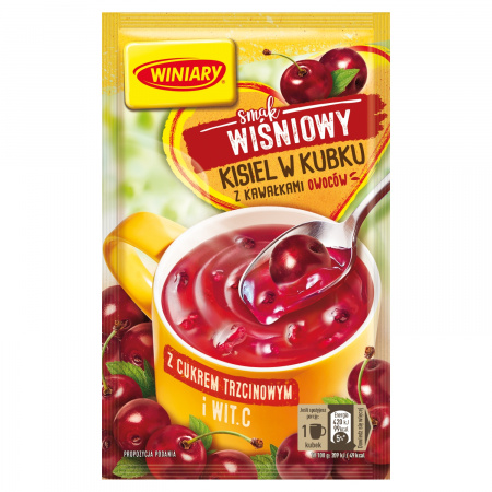 Winiary Kisiel w kubku smak wiśniowy 26 g