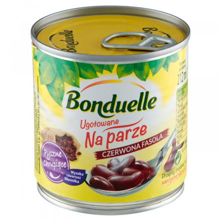 Bonduelle Ugotowane na parze Czerwona fasola 160 g