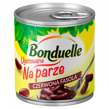 Bonduelle Ugotowane na parze Czerwona fasola 160 g