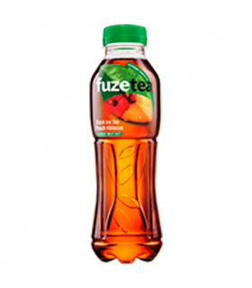 FuzeTea Napój herbaciany o smaku brzoskwiniowym z hibiskusem 500 ml