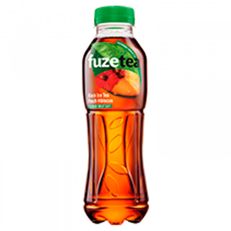 FuzeTea Napój herbaciany o smaku brzoskwiniowym z hibiskusem 500 ml