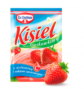 Dr. Oetker Kisiel smak truskawkowy 38 g