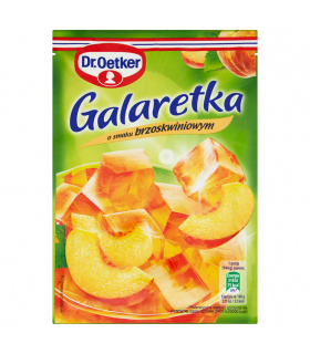 Dr. Oetker Galaretka o smaku brzoskwiniowym 77 g