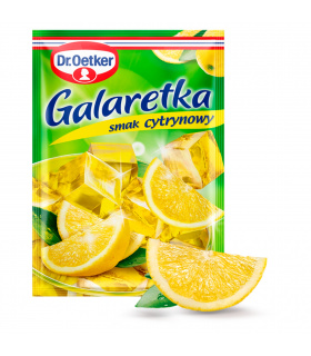 Dr. Oetker Galaretka o smaku cytrynowym 77 g