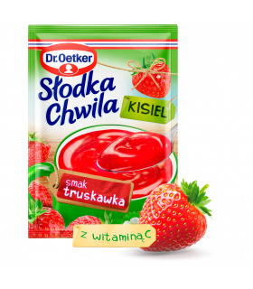 Dr. Oetker Słodka Chwila Kisiel smak truskawka 30 g