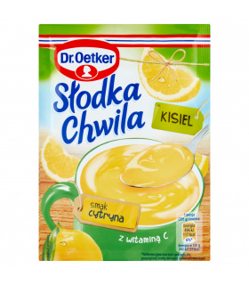 Dr. Oetker Słodka Chwila Kisiel smak cytryna 30 g