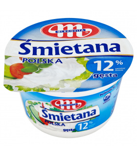 Mlekovita Śmietana Polska gęsta 12% 200 g