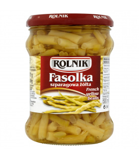 Rolnik Fasolka szparagowa żółta 470 g