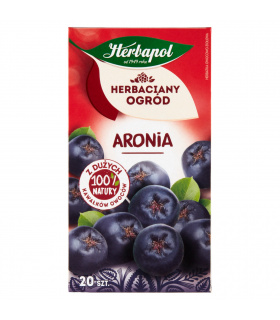 Herbapol Herbaciany Ogród Herbatka owocowo-ziołowa aronia 70 g (20 x 3,5 g)