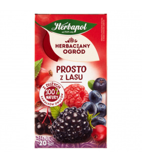 Herbapol Herbaciany Ogród Herbatka owocowo-ziołowa prosto z lasu 50 g (20 x 2,5 g)