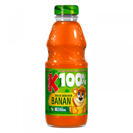 Kubuś 100% Sok jabłko marchew banan 300 ml