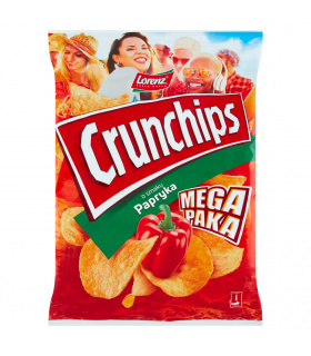 Crunchips Chipsy ziemniaczane o smaku papryka 200 g