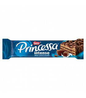 Princessa Intense Milk Chocolate Wafel z kremem kakaowym oblany czekoladą mleczną 33 g