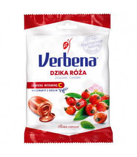 Verbena Ziołowe cukierki dzika róża 60 g