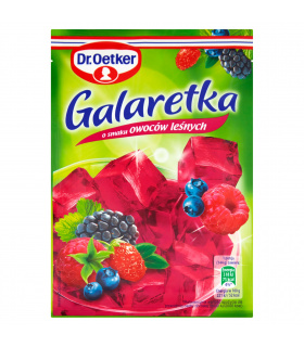 Dr. Oetker Galaretka o smaku owoców leśnych 77 g