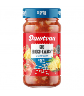 Dawtona Sos słodko-kwaśny z ananasem do ryżu 550 g