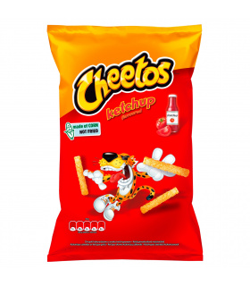 Cheetos Ketchup Chrupki kukurydziane o smaku ketchupowym 85 g