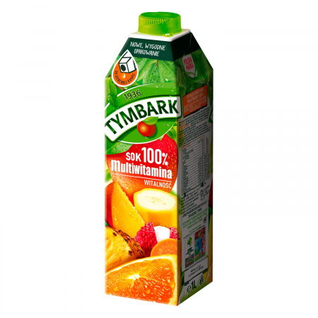 Tymbark Sok 100% multiwitamina 1 l