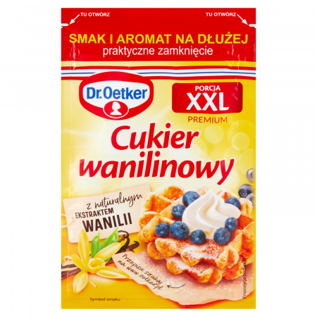 Dr. Oetker Cukier wanilinowy porcja XXL premium 43 g