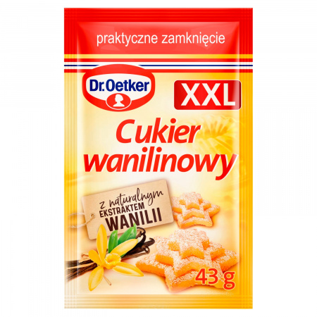 Dr. Oetker Cukier wanilinowy porcja XXL premium 43 g