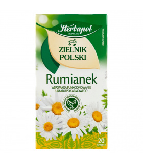 Herbapol Zielnik Polski Herbatka ziołowa rumianek 30 g (20 x 1,5 g)