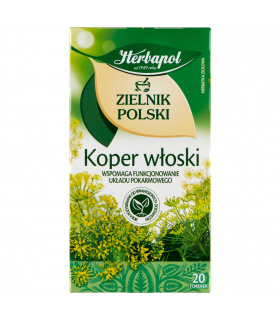 Herbapol Zielnik Polski Herbatka ziołowa koper włoski 36 g (20 x 1,8 g)