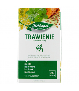 Herbapol Trawienie Suplement diety herbatka ziołowa 40 g (20 x 2 g)