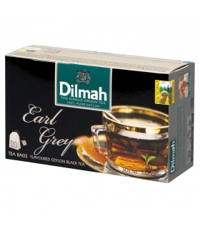 Dilmah Earl Grey Cejlońska czarna herbata 30 g (20 x 1,5 g)