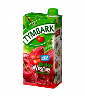 Tymbark Napój jabłko wiśnia 1 l