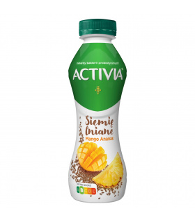 Activia Jogurt siemię lniane mango ananas 280 g