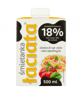 Łaciata Śmietanka 18% 500 ml