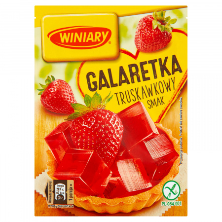 Winiary Galaretka truskawkowy smak 71 g