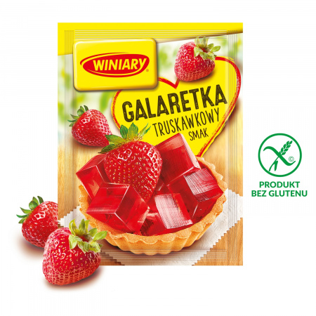 Winiary Galaretka truskawkowy smak 71 g