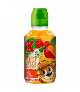 Kubuś Immuno Odporność Sok mango pomarańcza acerola 200 ml