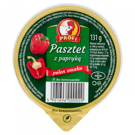 Profi Pasztet z papryką 131 g