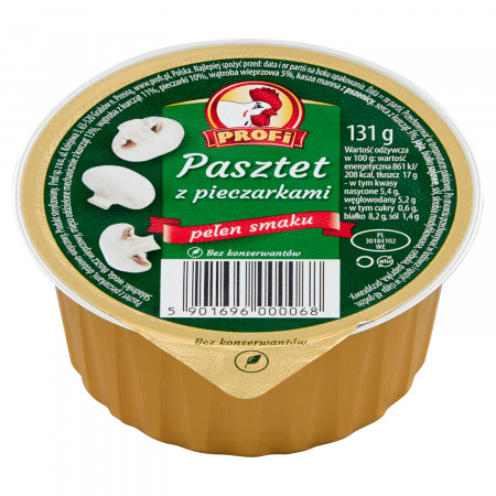 Profi Pasztet z pieczarkami 131 g