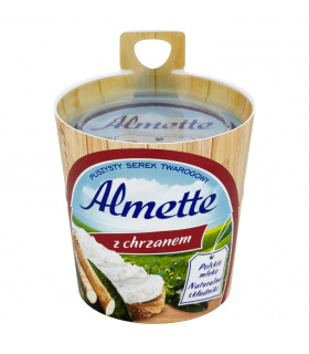 Almette Puszysty serek twarogowy z chrzanem 150 g