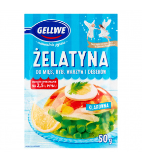 Gellwe Żelatyna 50 g