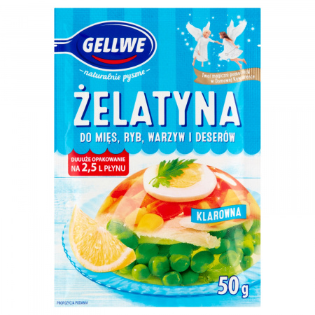 Gellwe Żelatyna 50 g