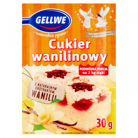 Gellwe Cukier wanilinowy 30 g