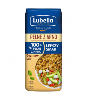 Lubella Pełne Ziarno Makaron świdry 400 g