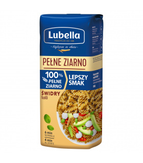 Lubella Pełne Ziarno Makaron świdry 400 g