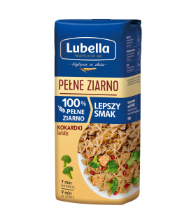 Lubella Pełne Ziarno Makaron kokardki 400 g