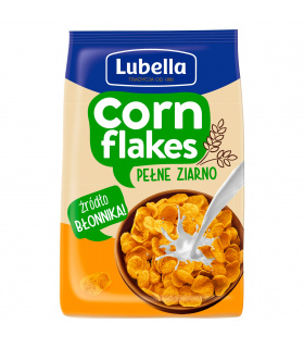 Lubella Corn Flakes Płatki kukurydziane pełne ziarno 250 g